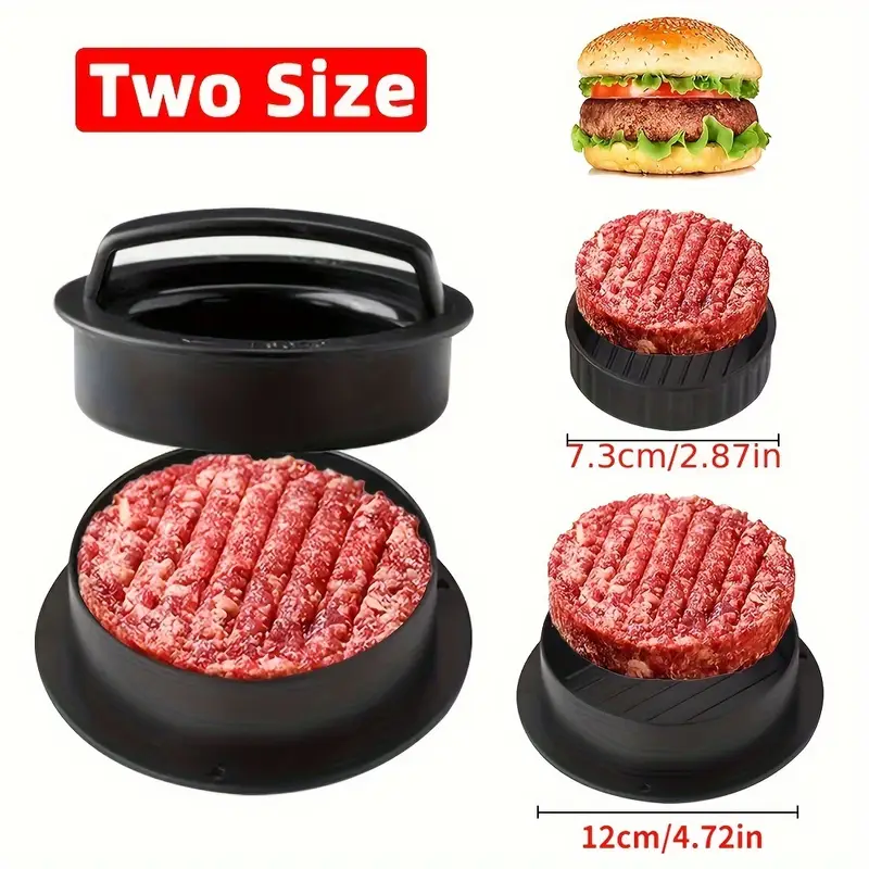 Premium Burger Press Stuffed Burger Maker With Hamburger Patty Mold For Perfect Patties 5