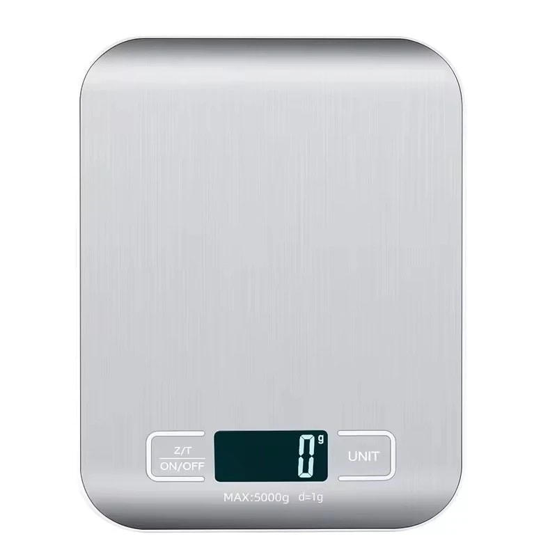 PrecisionChef Digital Kitchen Scale with LED Display & Stainless Steel Platform