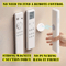 MagiMount Remote Organizer Set Remote Control Holder Wall Mount With Magnetic Remote Holder Design 1