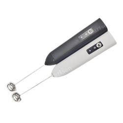 rechargeable usb c milk frother wand for coffee, cappuccino & cream