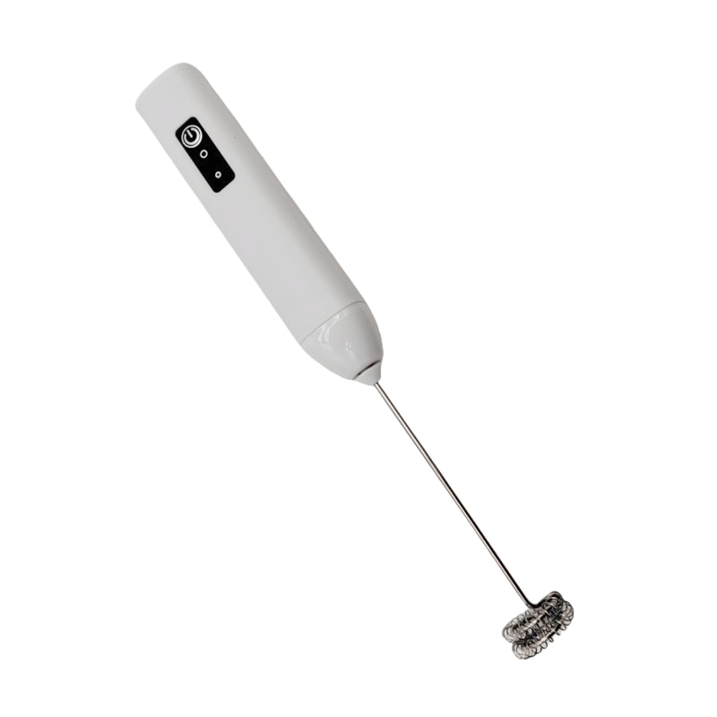 Rechargeable USB C Milk Frother Wand For Coffee Cappuccino Cream 6