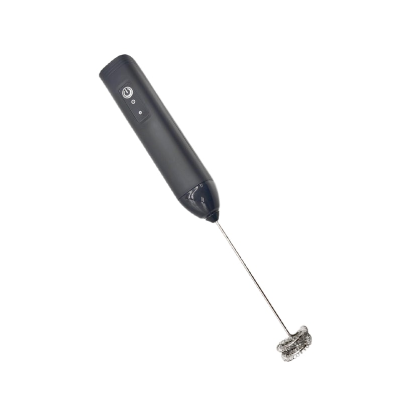 Rechargeable USB C Milk Frother Wand For Coffee Cappuccino Cream 7