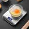 Smart Precision Digital Kitchen Scale 5kg Stainless Steel Food Weighing Scale 0