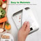 Smart Precision Digital Kitchen Scale 5kg Stainless Steel Food Weighing Scale 3