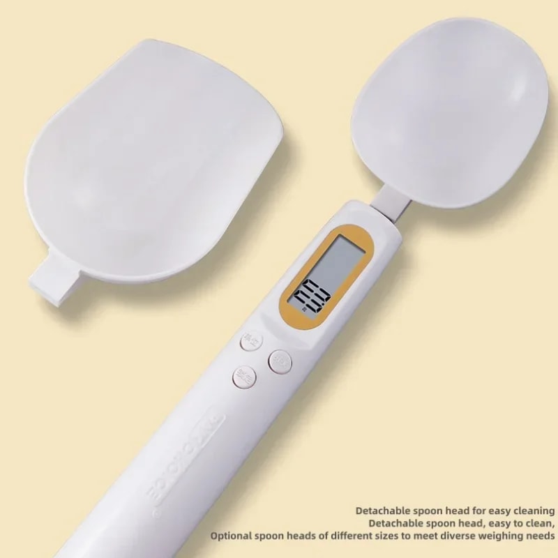 PrecisionScoop USB Rechargeable Digital Spoon Scale For Baking Coffee Baby Food 4