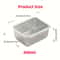 FreshLock Stainless Steel Lunch Container Set Leakproof Food Storage Boxes With Lids 5