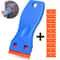 Precision Plastic Car Sticker Remover Glass Scraper Tool Set 0