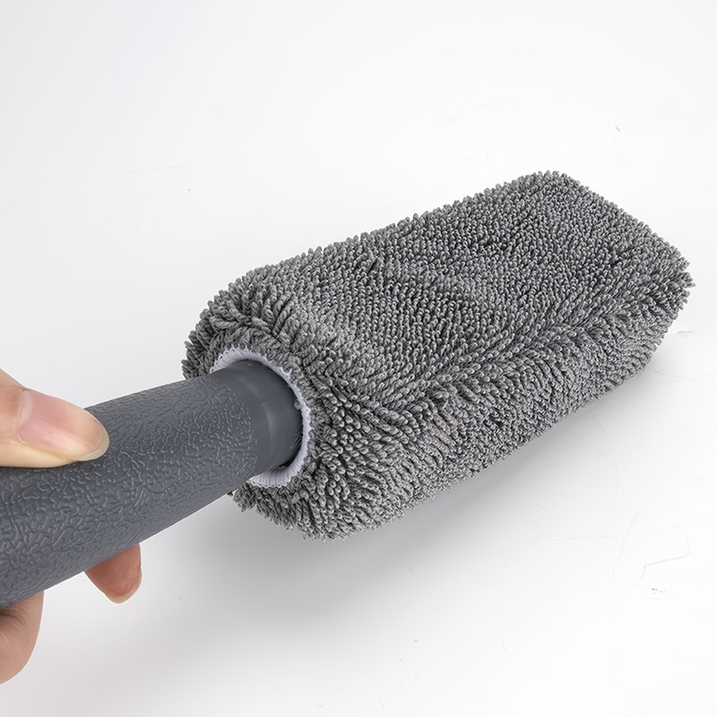 Microfiber Wheel Rim Cleaning Brush For Car Detailing And Tire Care 1