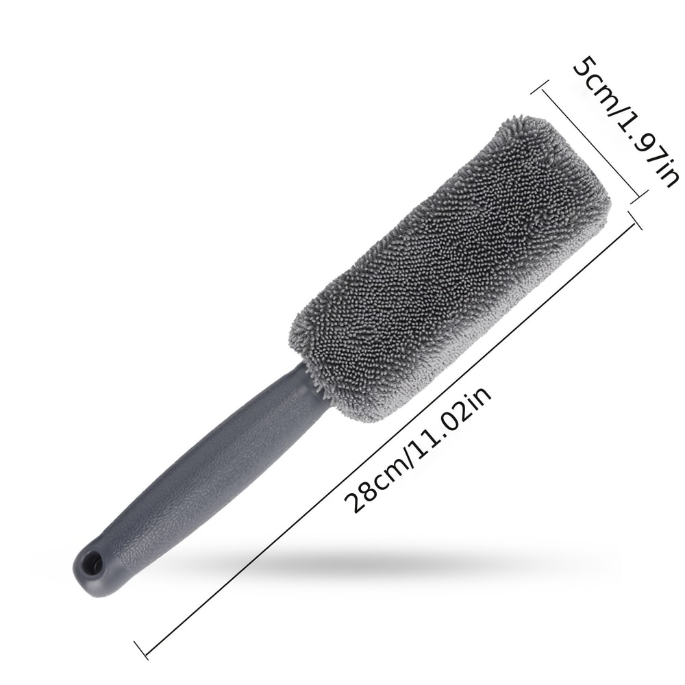 Microfiber Wheel Rim Cleaning Brush For Car Detailing And Tire Care 2