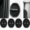 SilentGuard Car Door Lock Protector Pads Pack Shock Absorbing Anti Collision Sleeves 1