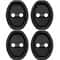 SilentGuard Car Door Lock Protector Pads Pack Shock Absorbing Anti Collision Sleeves 6