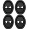 SilentGuard Car Door Lock Protector Pads Pack Shock Absorbing Anti Collision Sleeves 6