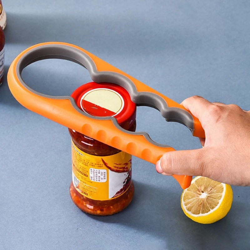 Easy Grip Jar Opener Bottle Opener Kitchen Tool For Stubborn Lids 4