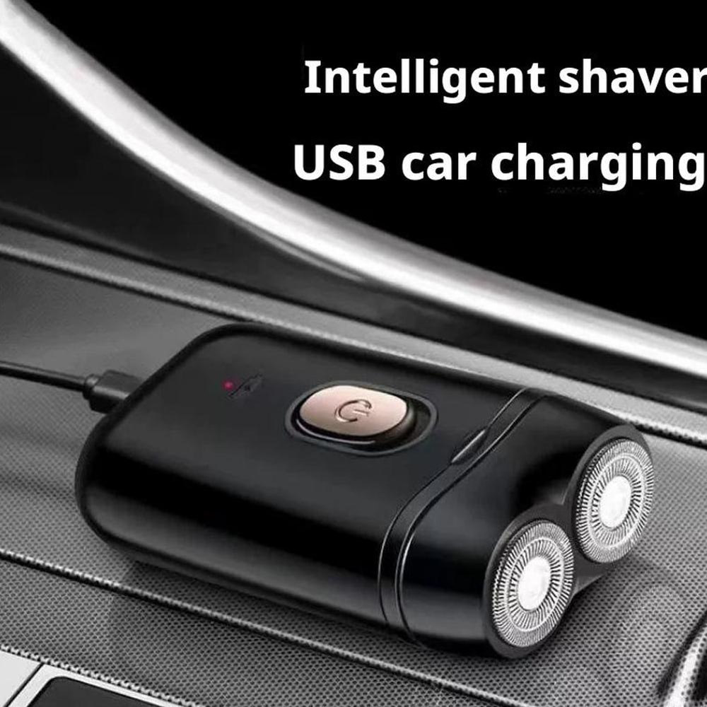 PocketGlide Mini Electric Shaver USB Rechargeable Travel Razor For Men 2