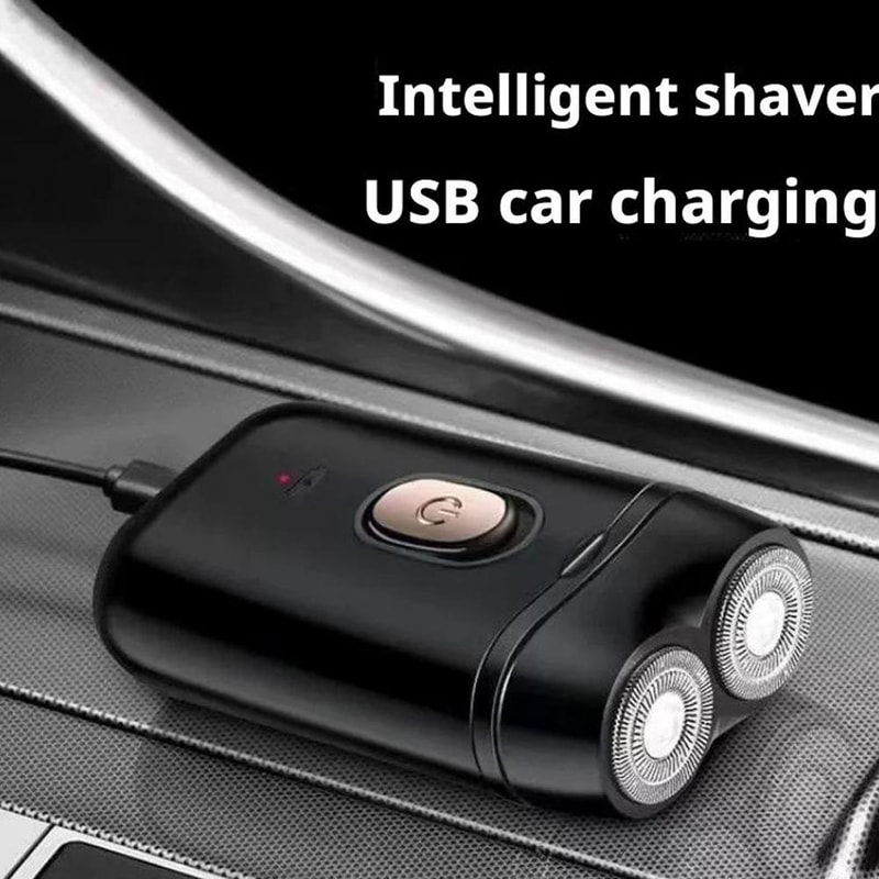 PocketGlide Mini Electric Shaver USB Rechargeable Travel Razor For Men 2