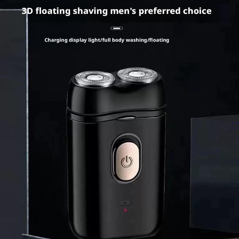 PocketGlide Mini Electric Shaver USB Rechargeable Travel Razor For Men 4