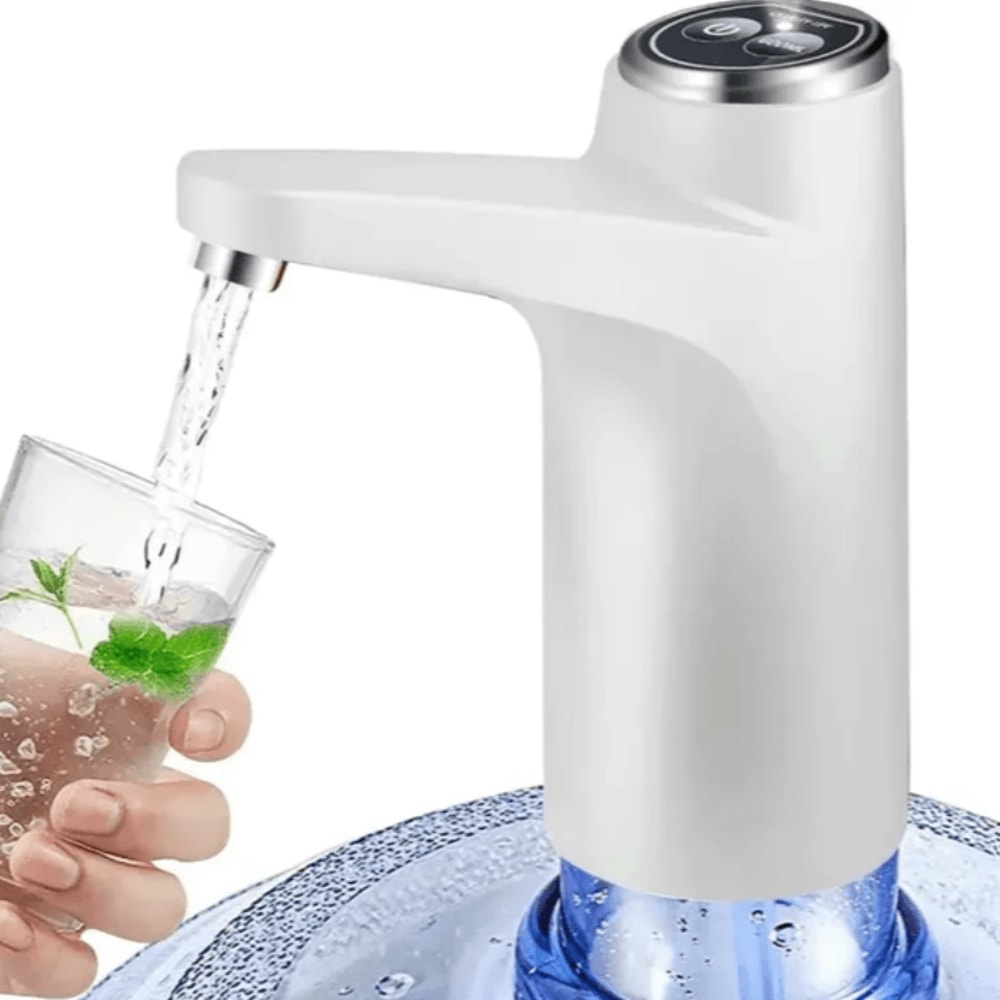 HydraFlow USB Rechargeable Gallon Water Dispenser Pump For Home Office Camping 0