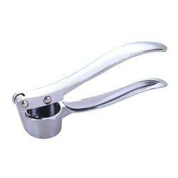 premium stainless steel garlic press & mincer for effortless flavorful cooking