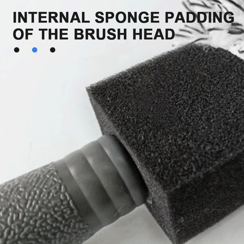 Premium Car Wheel Tire Wheel Cleaning Brush Plush Rim Cleaning Brush For Deep Dust Grime Removal 4