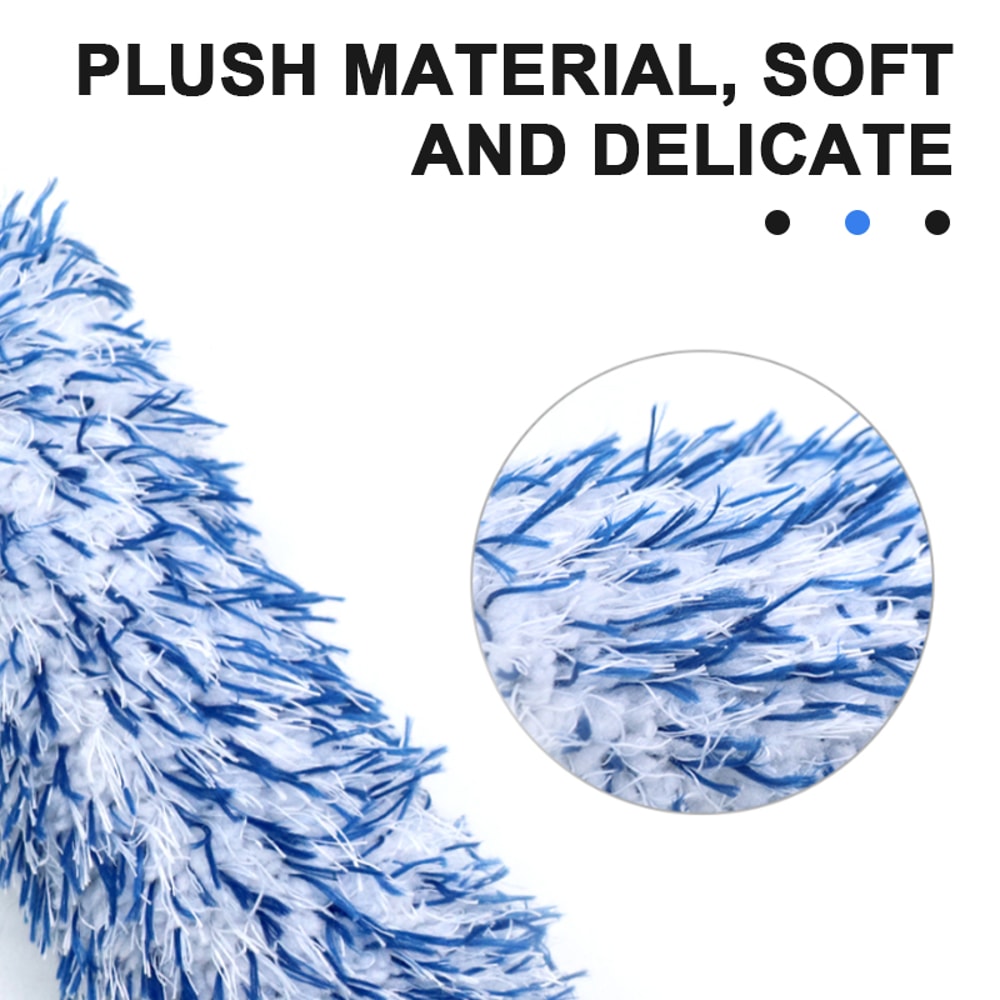 Premium Car Wheel Tire Wheel Cleaning Brush Plush Rim Cleaning Brush For Deep Dust Grime Removal 5