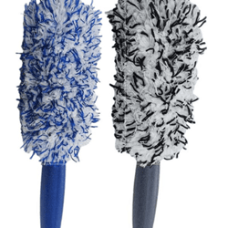 premium car wheel & tire wheel cleaning brush plush rim cleaning brush for deep dust & grime removal