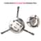 Universal Steel Wire Weed Brush Head For Grass Trimmers Lawn Mowers 6
