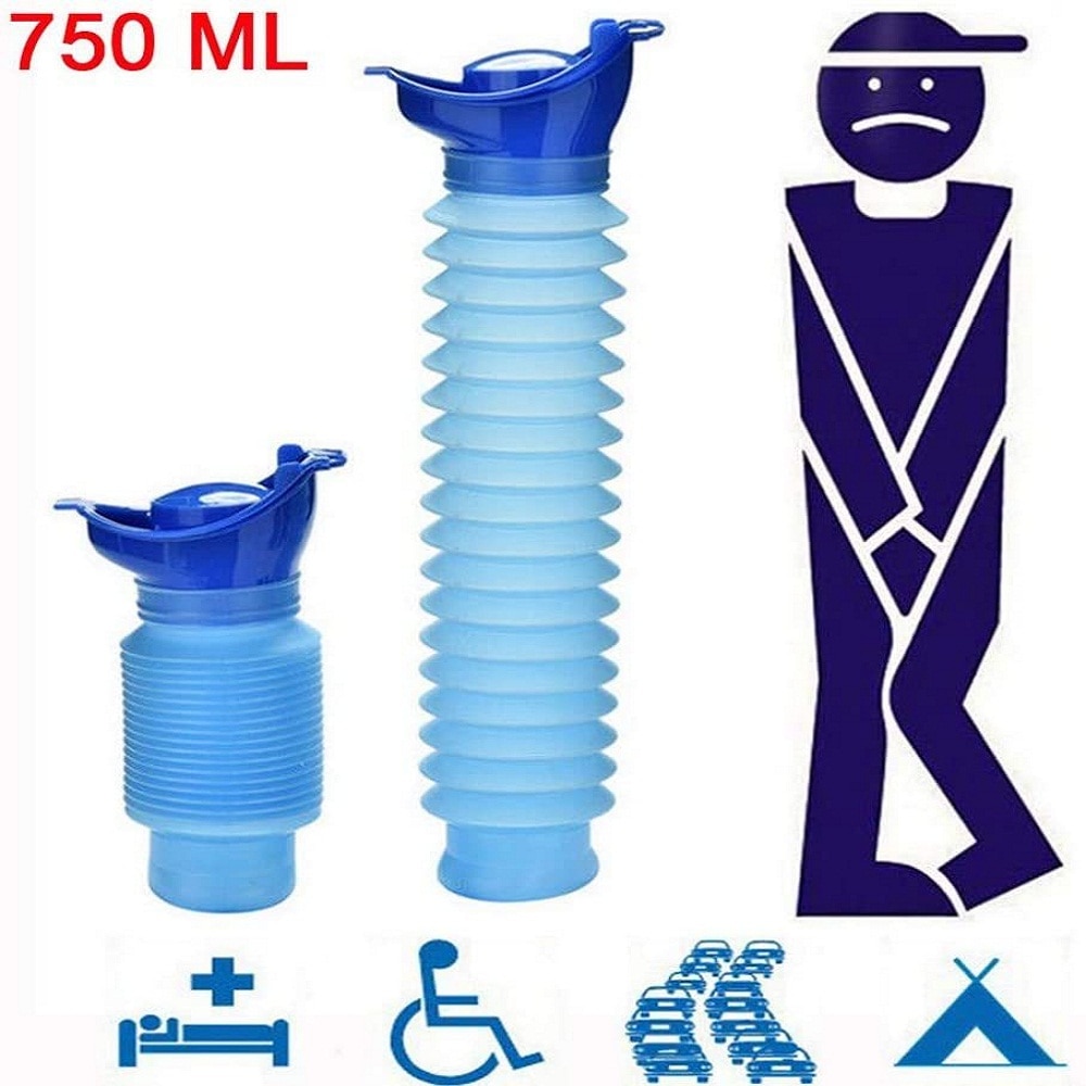 TravelMate Collapsible Portable Urinal Bottle For Car Camping Emergency Travel 1