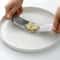 Stainless Steel Garlic Press Mincer Pro Easy Crush Garlic Crusher Kitchen Tool 3