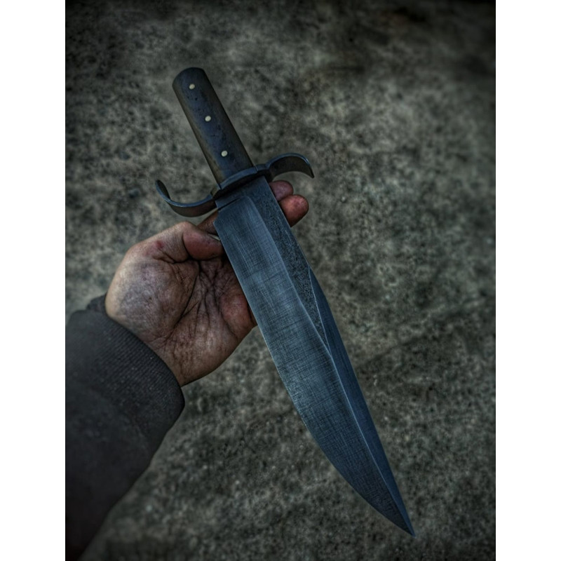 Carbon Steel Handmade Bowie Knife (4).jpg