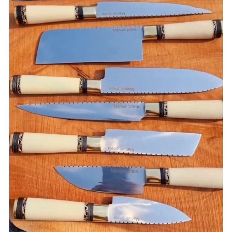 Chef Knife Set Custom Handmade Kitchen Knife Set (2).jpg