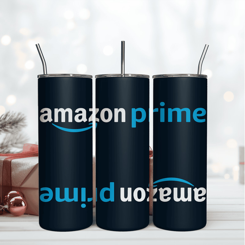 Amazon Prime 20Oz Tumbler Wrap Sublimation Design, 20OZ Tumbler Wrap Design.png