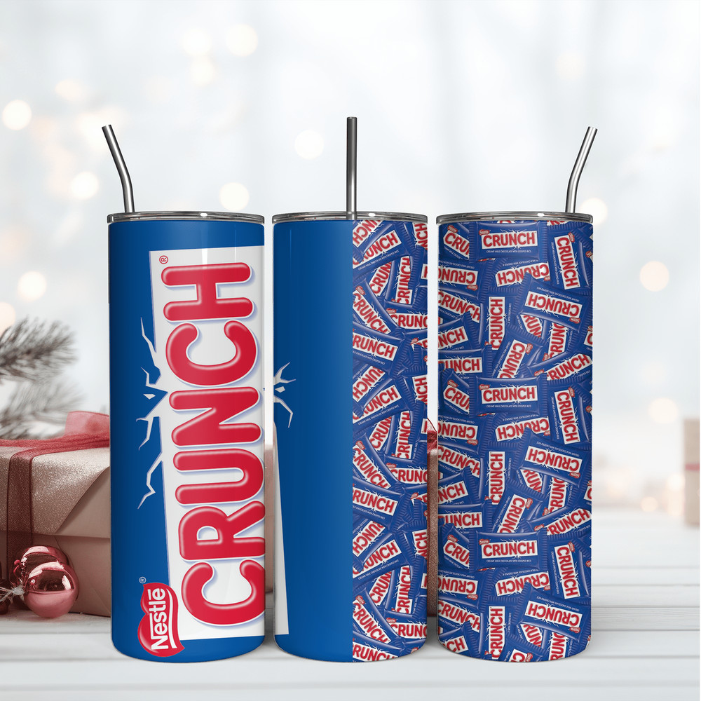 Crunch 20Oz Tumbler Wrap Sublimation Design, 20OZ Tumbler Wrap Design Sublimation.png