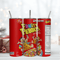 Fruit Pubbles Red 20Oz Tumbler Wrap Sublimation Design, 20OZ Tumbler Wrap Design.png