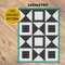 Geometry crochet blanket pattern