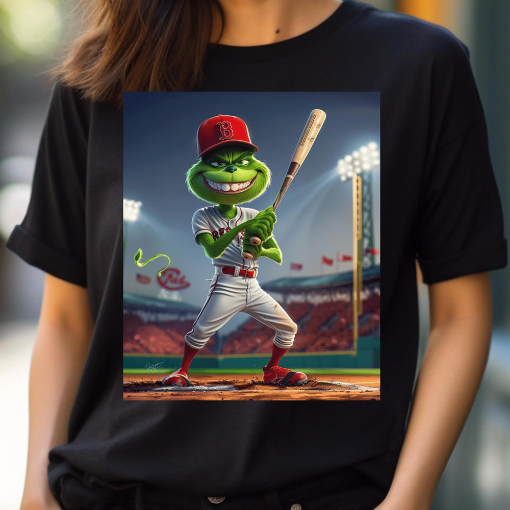 Tale For The Ages The Grinch Vs Sox PNG, The Grinch Vs Boston Red Sox logo PNG, Grinch Digital Png Files.jpg