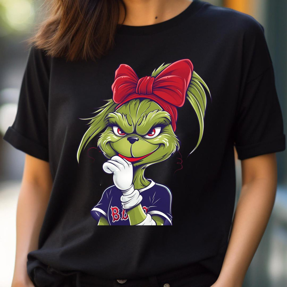 Reds The Green Journeymen Cult Emblem PNG, The Grinch Vs Boston Red Sox logo PNG, Grinch Digital Png Files.jpg