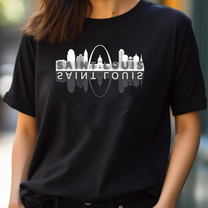 Saint Louis Missouri Skyline - St Louis Soccer PNG, St Louis PNG.jpg