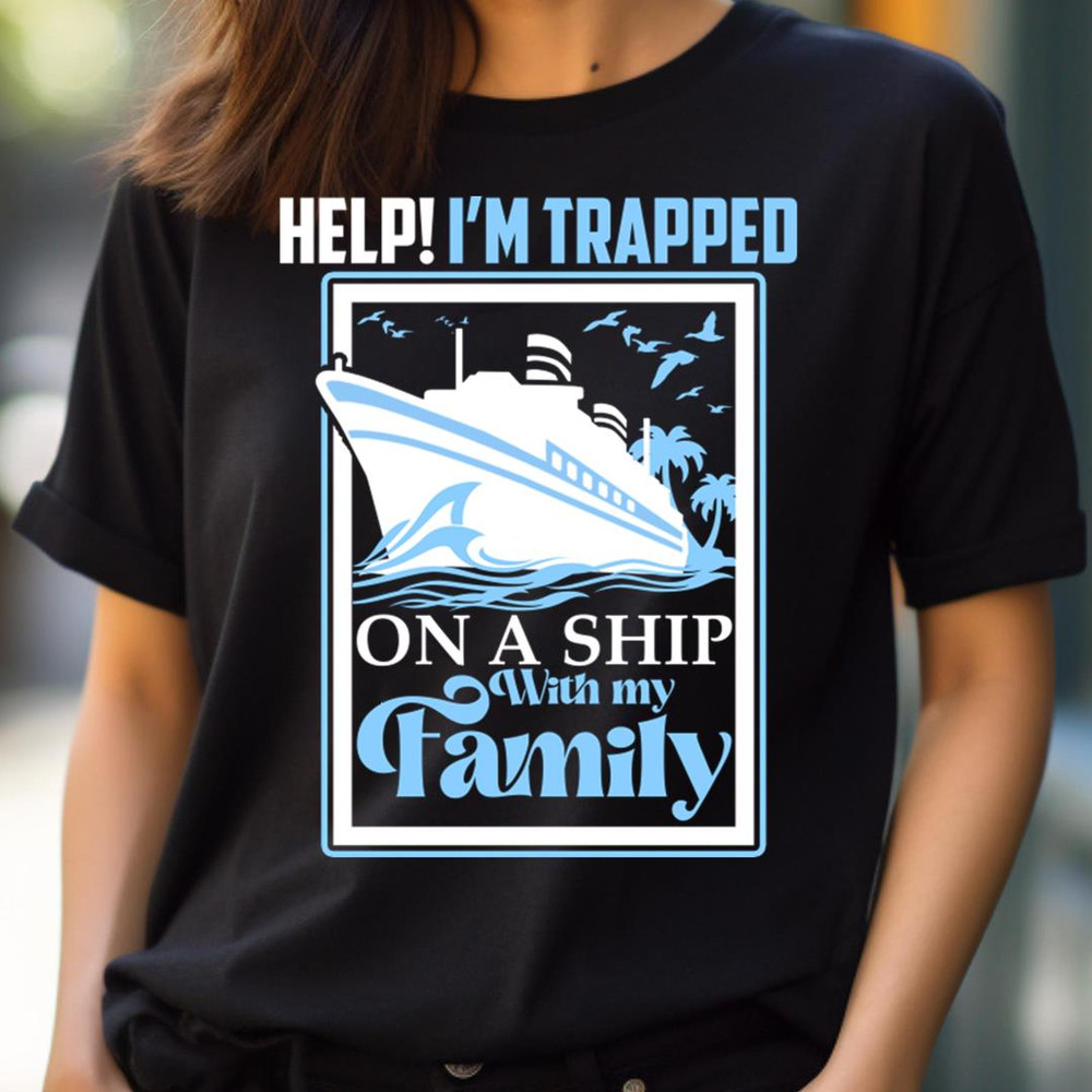 Help I'M Trapped - Chic Cruising Ship Vacation Gathering PNG, Cruising Ship Vacation Party PNG.jpg