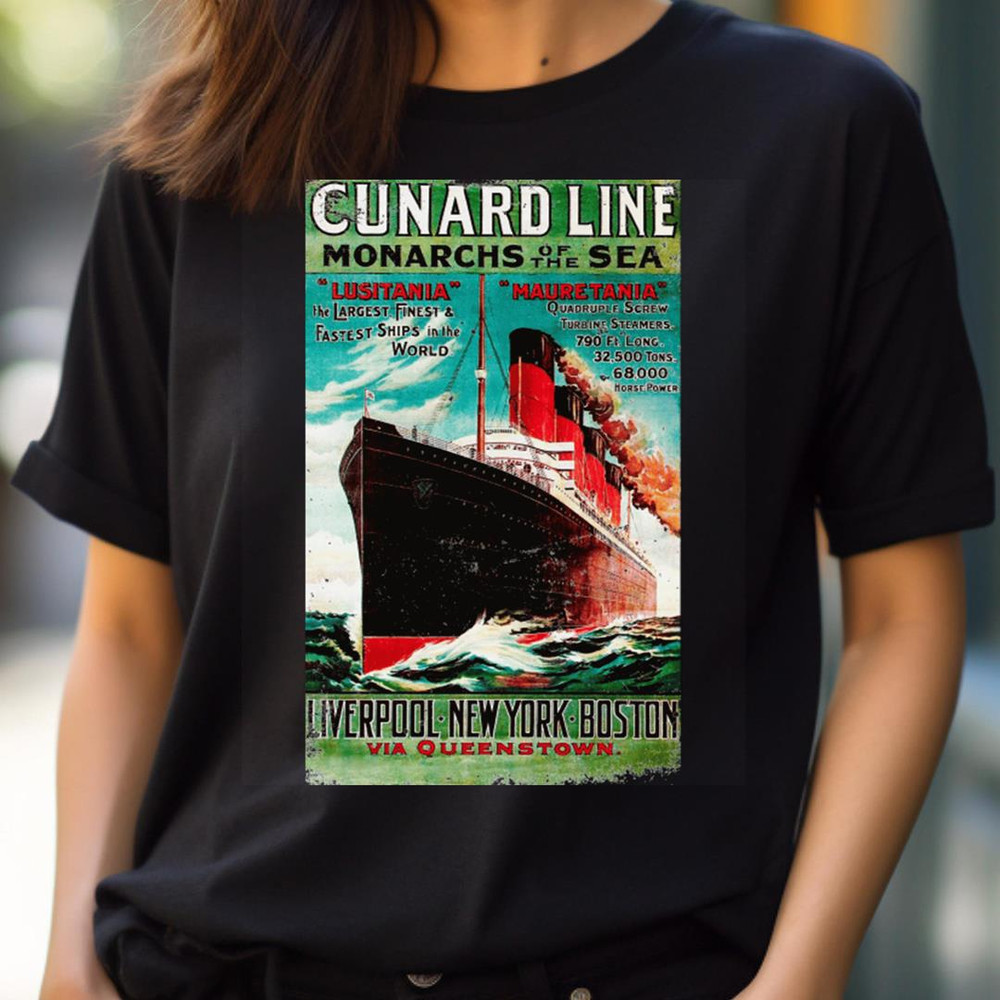 Poster Retro Ship - Cruising Ship Vacation Party Parade PNG, Cruising Ship Vacation Party PNG.jpg