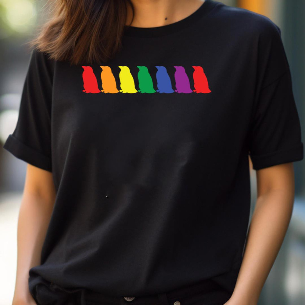 Colorful Penguins Pride Rainbow - Memories In Rainbow PNG, In Rainbow PNG.jpg