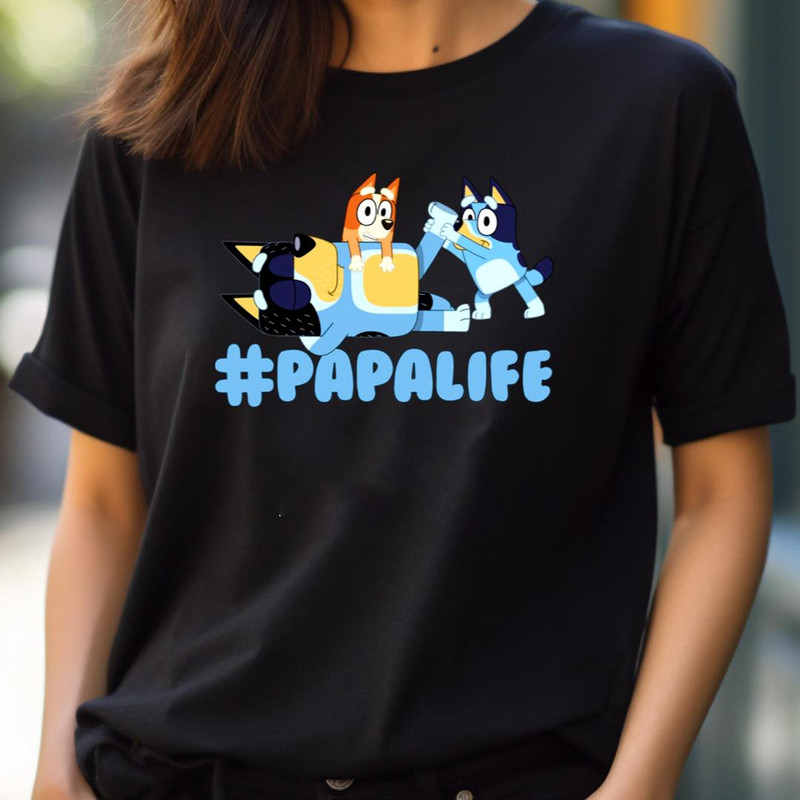 Bluey And Bingo Papalife - Bluey Cozy Days PNG, Bluey PNG.jpg
