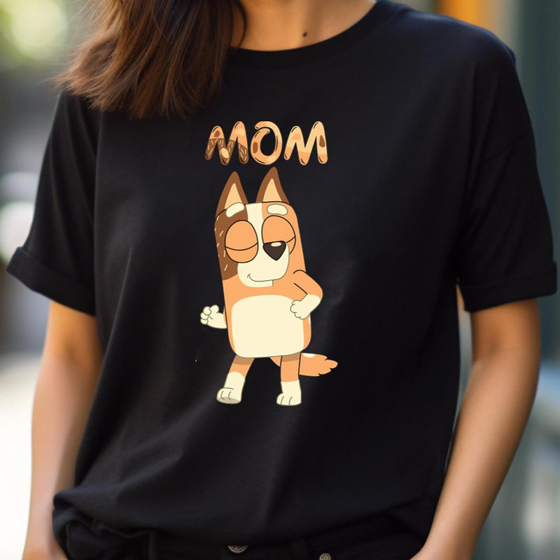 Bluey Mom Brown - Bluey Kindness Adventures PNG, Bluey PNG.jpg