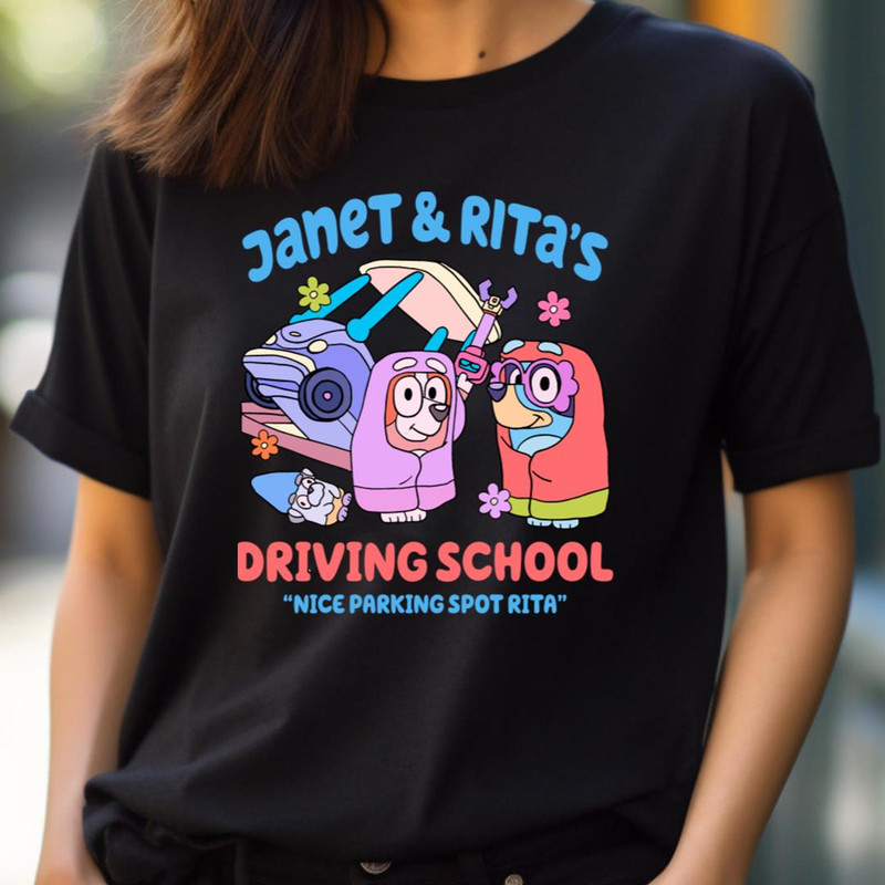 Janet And Rita'S Driving - Bluey Happy Journeys PNG, Bluey PNG.jpg