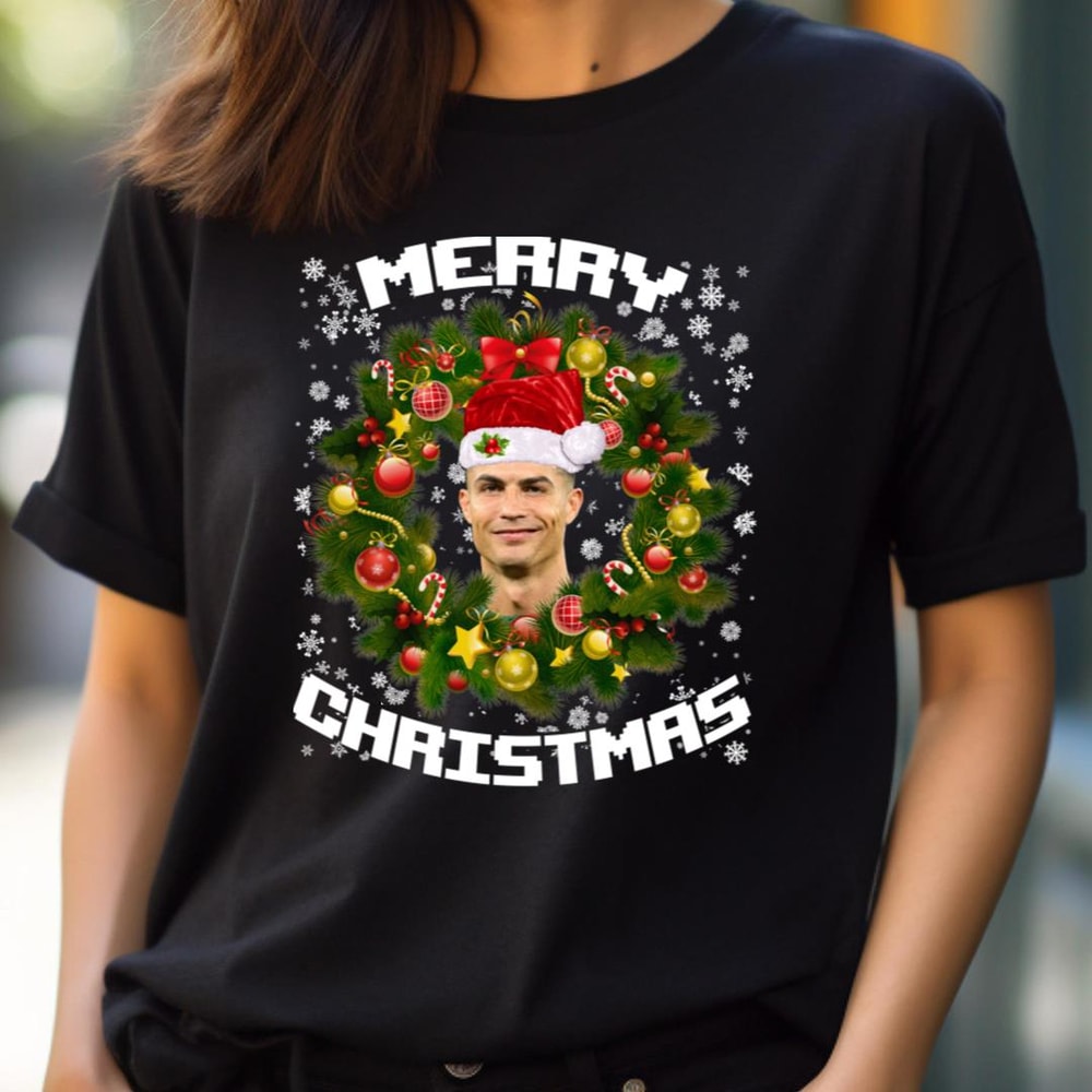 Cristiano Ronaldo Merry Christmas - Cristiano Ronaldo Achieves PNG, Cristiano Ronaldo PNG.jpg
