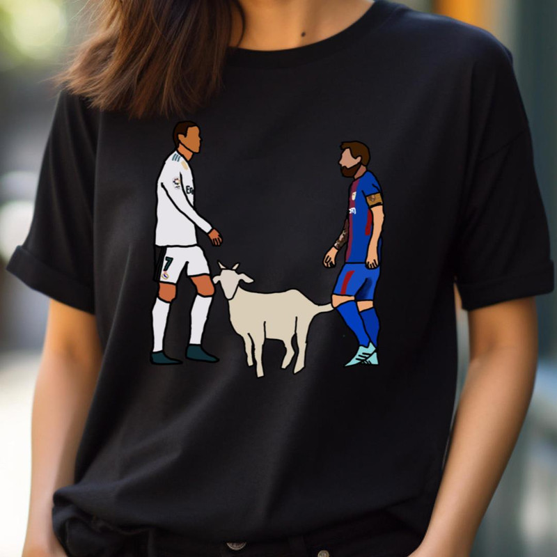 Ronaldo And Messi Goat - Cristiano Ronaldo Pursuit PNG, Cristiano Ronaldo PNG.jpg