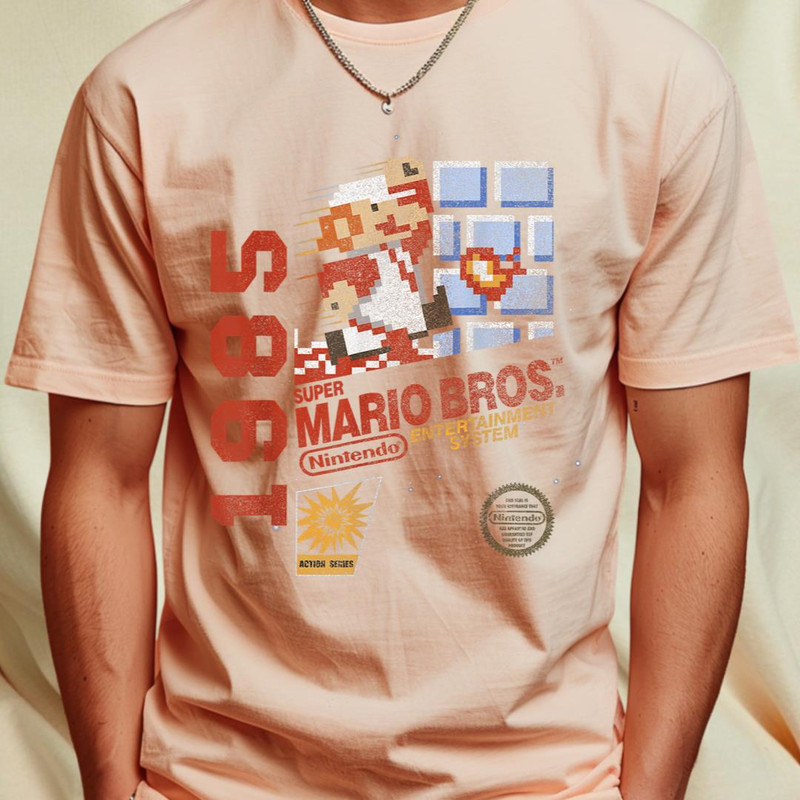 Super Mario 1985 Retro Cover T-Shirt 140_T-Shirt_File PNG.jpg