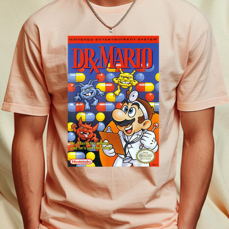 Super Mario Dr Mario Retro NES Game Cover Poster T-Shirt 164 - Copy_T-Shirt_File PNG.jpg