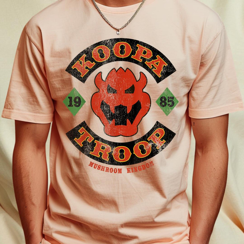 Super Mario Koopa Troop Mushroom Kingdom 1985 T-Shirt 358_T-Shirt_File PNG.jpg