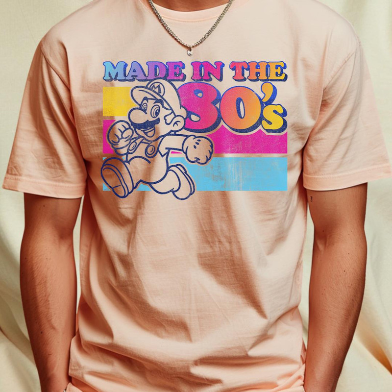 Super Mario Made In The 80's Retro Gradient Color Fade T-Shirt 132_T-Shirt_File PNG.jpg