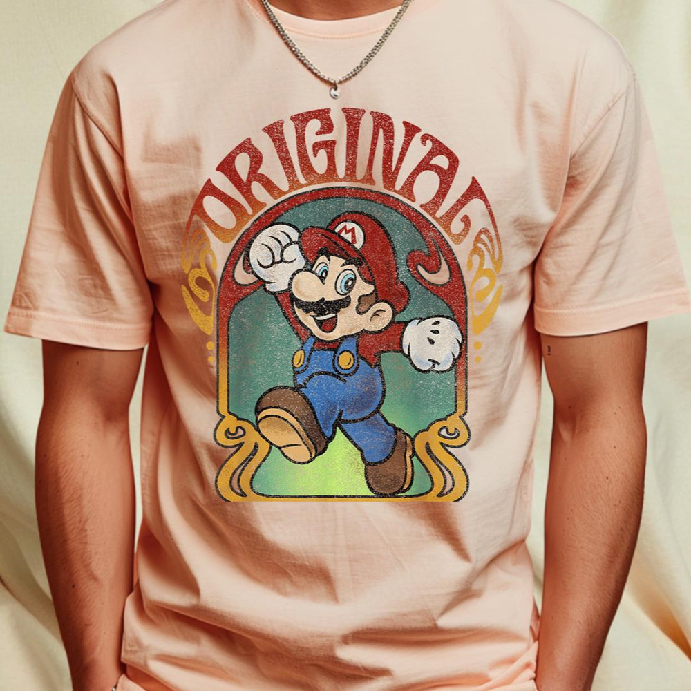 Super Mario Original Mario Retro Portrait T-Shirt 395_T-Shirt_File PNG.jpg